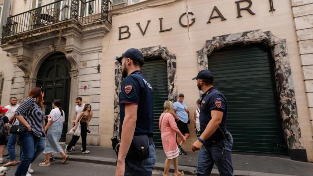 Maxi furto da Bulgari a Roma, bottino da 500mila euro