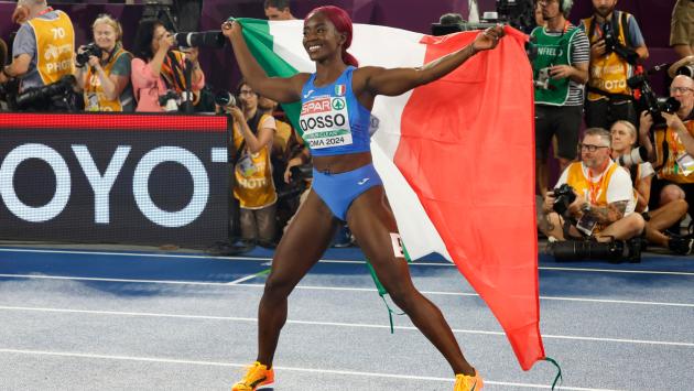 Europei di Roma: La Dosso medaglia di bronzo nei 100 metri