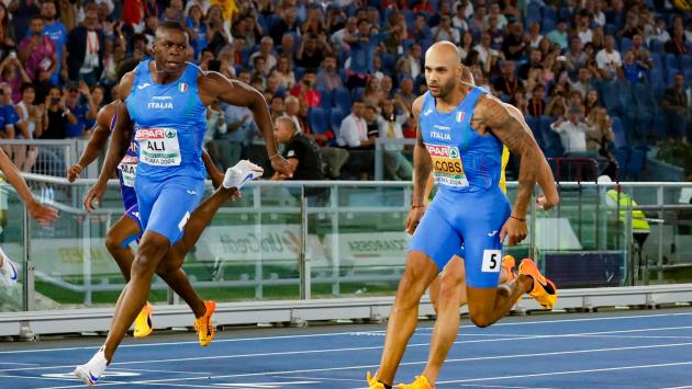 Clamoroso:  gli azzurri Jacobs e Ali sotto i 10 secondi nella stessa gara dei 100 metri: non era mai successo