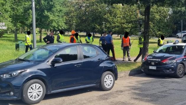 Salsomaggiore Terme: servizio coordinato a carattere preventivo in collaborazione con militari del Nas e del Nil di Parma