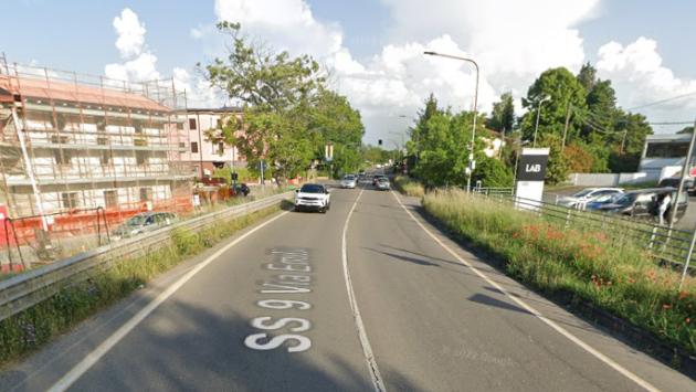 Incidente a Ponte Enza: motociclista ferito, code da Parma a Sant'Ilario 