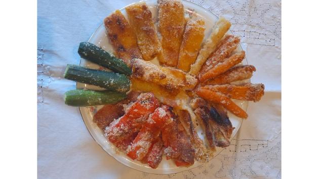 Gustosi bastoncini di verdure