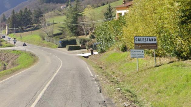 Cade in moto a Calestano: 18enne al pronto soccorso