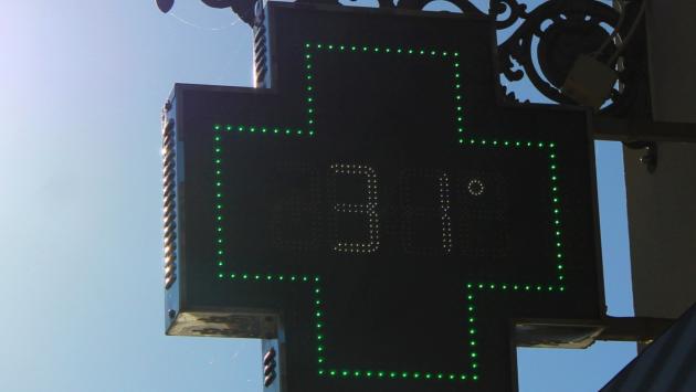 Toccati i 31 gradi in piazza a Zibello