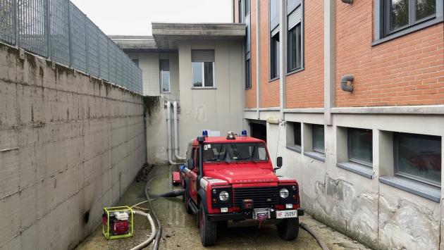 Allagata una sede dell'Ausl a Parma, stop alle attività