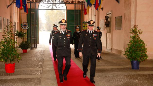 Parma: la visita del generale di corpo d'armata Maurizio Stefanizzi al comando provinciale di Parma