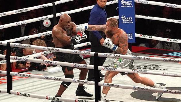 Jake Paul si aggiudica ai punti match-show con Mike Tyson