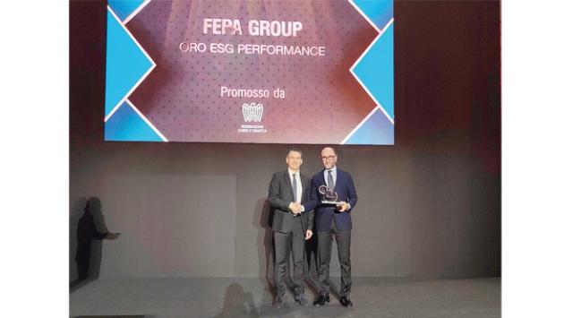 Fepa vince il premio Oro della stampa per la sostenibilità