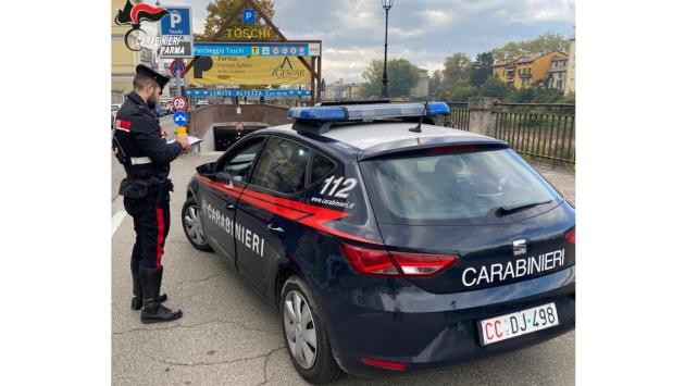 Con una mazzetta da muratore sfonda la cassa di una gettoniera  del parcheggio Toschi. Denunciato il responsabile.