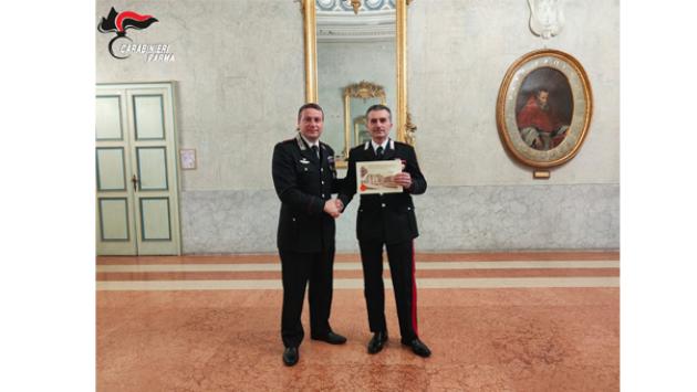 Borgo Val di Taro: trentasette anni di servizio, il brigadiere capo c.s. Tosi Alessandro va in congedo