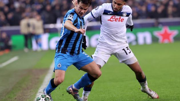 Spareggi di Champions: all'andata Atalanta sconfitta 2-1 dal Bruges 