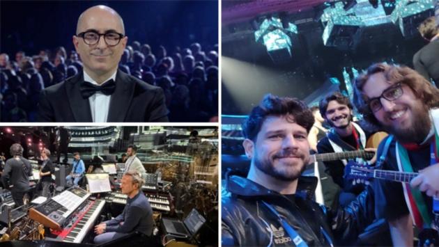 Dal maestro Chiaravalle (Fedez) agli allievi con Gabry Ponte: cinque parmigiani a Sanremo