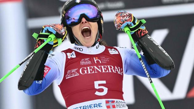 Una grandiosa Brignone vince gigante Sestriere, quarta Goggia