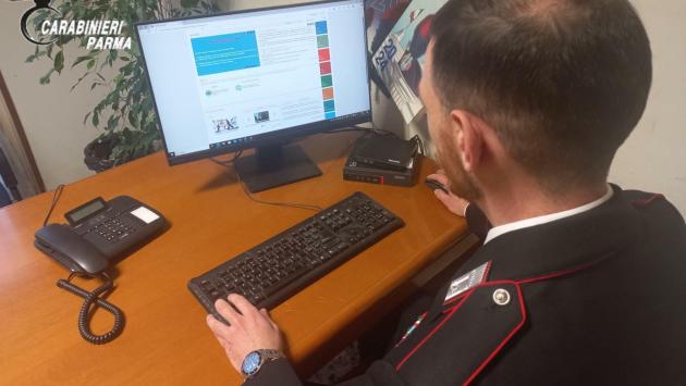 Langhirano: vede un’annuncio su internet e ordina 77 sacchi di pellet ma è una truffa e perde quasi 400 euro. Una persona denunciata dai carabinieri. 