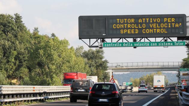 Polizia di stato: prevista dal 7 marzo l’attivazione graduale di dispositivi tutor su 26 nuove tratte lungo la rete autostradale gestita da autostrade per l’Italia