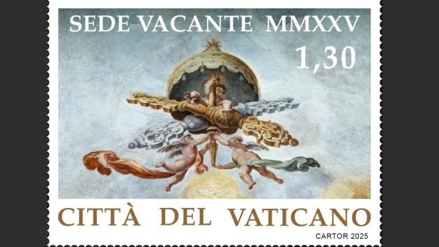 In attesa del Conclave e del nuovo Papa... ecco il francobollo della "Sede Vacante"