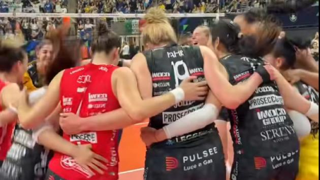 Champions donne, uno strepitoso podio tutto italiano.  Conegliano sul tetto d'Europa