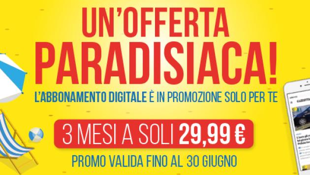 Abbonati a 36€ per 3 mesi al nostro giornale