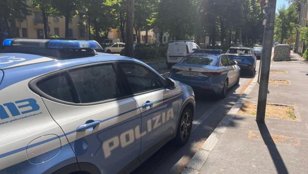 Una lite automobilistica in viale dei Mille finisce con le botte: arriva la polizia
