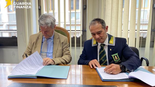 Guardia di finanza Parma: firmato protocollo d’intesa tra Procura della Repubblica e A.n.f.i.