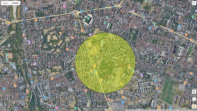 Ordigni nell'ex area Castelletto: tutte le vie e i numeri civici che dovranno essere evacuati 
