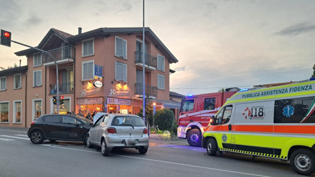 Scontro fra due auto, paura a Ponteghiara 