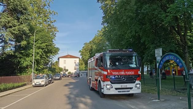 perdita di gas metano proveniente da una Fiat Panda