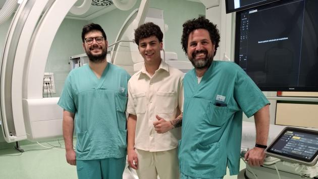 La giovane promessa del motociclismo torinese Mattia Sorrenti operato al Maggiore con un trattamento mini invasivo. "Sono tornato come nuovo"