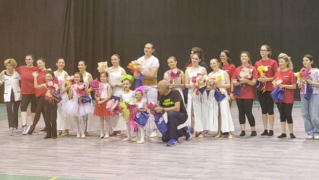 Saggio di danza classica e moderna al Palagym di Traversetolo