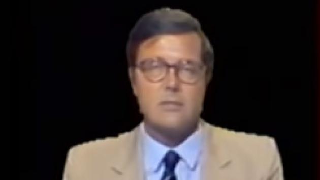 Morto Giancarlo Santalmassi, volto storico del Tg2 Rai