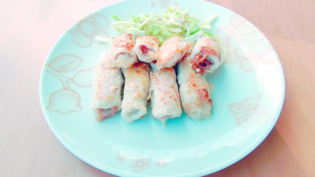 Gustosi involtini con le puntarelle