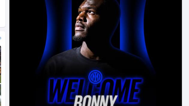 E' ufficiale: Bonny è dell'Inter 