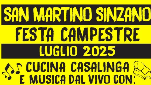 Torna la festa agreste di San Martino Sinzano: due weekend di cibo e musica