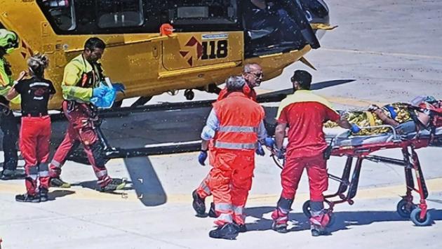 Paura per una persona morsicata da una vipera: elicottero del 118 a Pessola