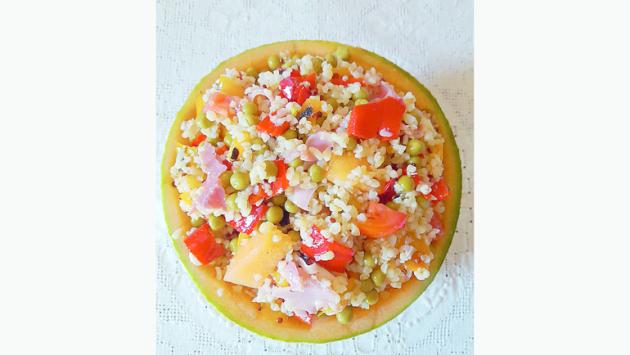 Estate, tempo di cous cous nel melone