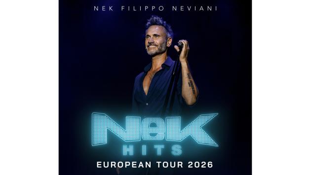 NEK HITS – EUROPEAN TOUR- Teatro Regio di Parma, venerdì 3 aprile 2026