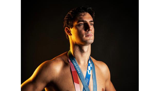 Zazzeri e i successi nel nuoto «Ma è nell'arte il mio equilibrio»