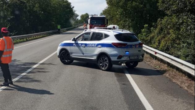 Incidente in tangenziale a Fidenza