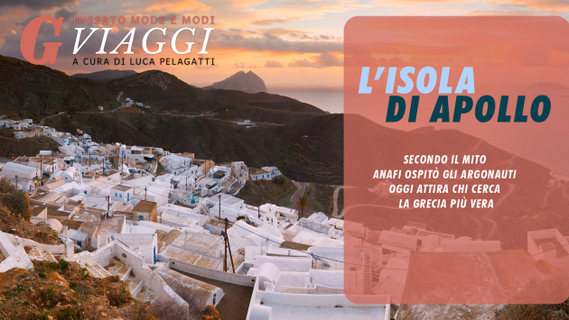 Secondo il mito Anafi ospitò gli Argonauti. Oggi attira chi cerca la Grecia più vera