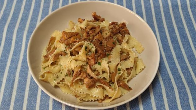 Tempo di  pappardelle ai finferli