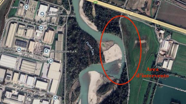 Viarolo, al via i lavori per consolidare la sponda del fiume Taro