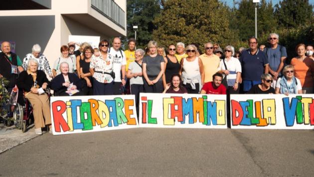 Fidenza, un successo la camminata per la Giornata Mondiale Alzheimer