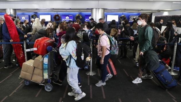 Usa: maltempo e contagi Covid, i voli cancellati salgono a 2.725