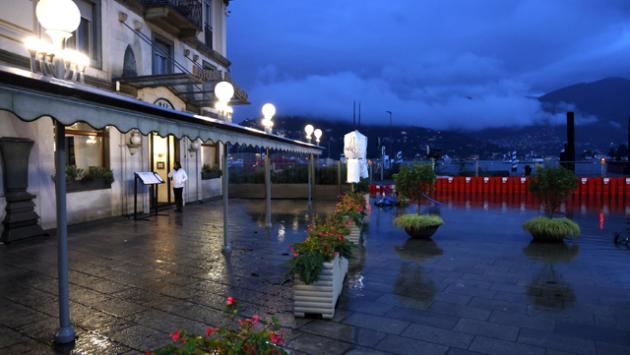 Maltempo: torna a salire il livello del lago di Como