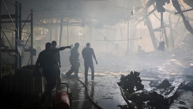 Raid russo su un megastore a Kharkiv, almeno 2 morti
