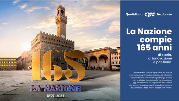 La Nazione celebra 165 anni di giornalismo