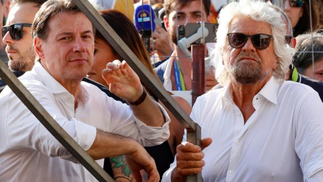Conte, venute meno le ragioni per il contratto di Grillo