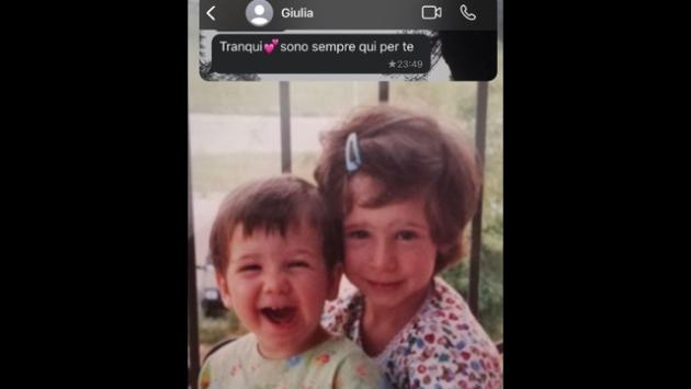 Elena Cecchettin posta whatsapp di Giulia, 'sono sempre qui'