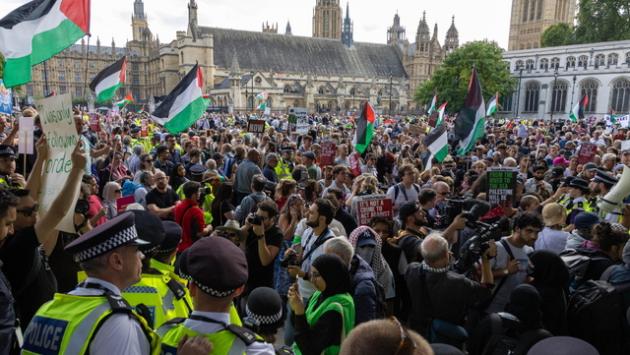 A Londra arresti alla manifestazione per Palestine Action