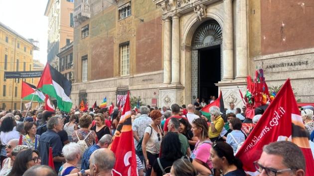Cgil Genova, 'se Flotilla verrà fermata sarà sciopero generale'